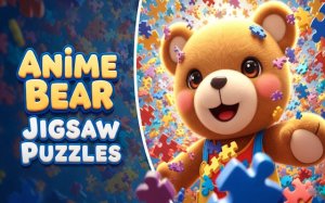 Anime Bear Jigsaw Puzzle Online Game