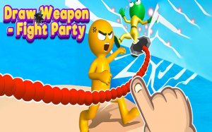 Draw Gear Fight Party: Creative Arena Battle Game