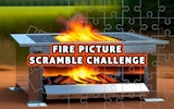 Fire Picture Scramble Challenge - Classic Tile Puzzle Game Online