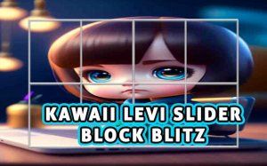 Kawaii Levi Slider Block Blitz - Online Picture Puzzle Game