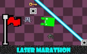 Laser Marathon: Arcade Platformer Challenge Online Game