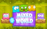 Mixed World: Ball Slide Puzzle Online Game