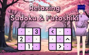 Relaxing Sudoku and Futoshiki Puzzle Game Online